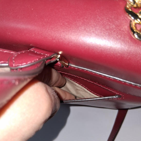 MICHAEL Michael Kors Maroon Mott Backpack - Picture 14 of 14